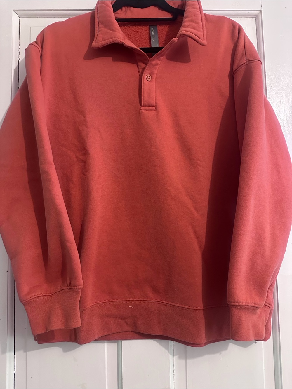 Mondetta Coral Pullover Polo Sweatshirt